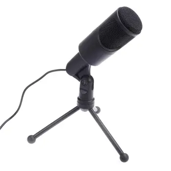 USB Computer Microphone SF-960B Professional Condenser Microphone Mic Tripod Stand for Desktop PC Notebook
USB Computer Microphone SF-960B Professional Condenser Microphone Mic Tripod Stand for Desktop PC Notebook