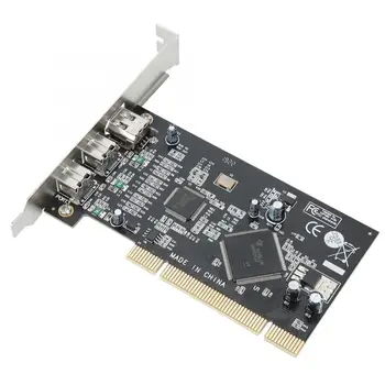 ST24 PCI 1394A+1394B Video Acquisition Capture Card with SN082AA2+TSB81BA3 Dual Chipset Video Capture Card
ST24 PCI 1394A+1394B Video Acquisition Capture Card with SN082AA2+TSB81BA3 Dual Chipset Video Capture Card