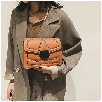 New black female bag 2020 new fashion Korean wild chain single shoulder messenger small square bag
New black female bag 2020 new fashion Korean wild chain single shoulder messenger small square bag