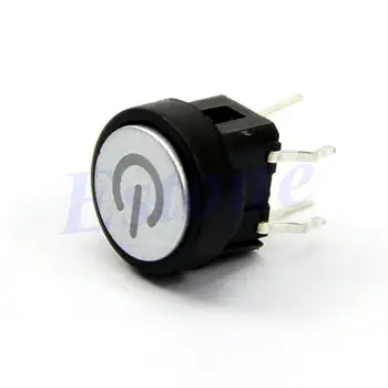 Computer Case LED Light Power Symbol Push Button Momentary Latching Switch Red R2JB
Computer Case LED Light Power Symbol Push Button Momentary Latching Switch Red R2JB