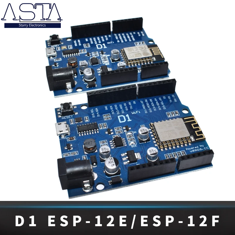 10PCS Smart Electronics ESP-12F WeMos D1 WiFi UNO Shield Based shield Compatible IDE
10PCS Smart Electronics ESP-12F WeMos D1 WiFi UNO Shield Based shield Compatible IDE