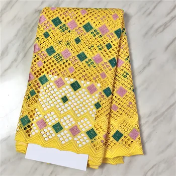 2020 High quality stone Water soluble Embroidery African cord french guipure swiss cotton lace Fabric for dress 5y/lot WD11641
2020 High quality stone Water soluble Embroidery African cord french guipure swiss cotton lace Fabric for dress 5y/lot WD11641