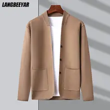 Top Grade New Autum Winter Brand Fashion Japanese Mens Knitted Cardigan Sweater Casual Solid Coats Jacket Mens Clothing 2021
Top Grade New Autum Winter Brand Fashion Japanese Mens Knitted Cardigan Sweater Casual Solid Coats Jacket Mens Clothing 2021