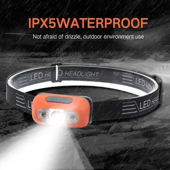 LED Head Lamp USB Power Rechargeable XPE Wave Sensor Flashlight Torch Headlight with Battery for Outdoor Running Adventure
LED Head Lamp USB Power Rechargeable XPE Wave Sensor Flashlight Torch Headlight with Battery for Outdoor Running Adventure