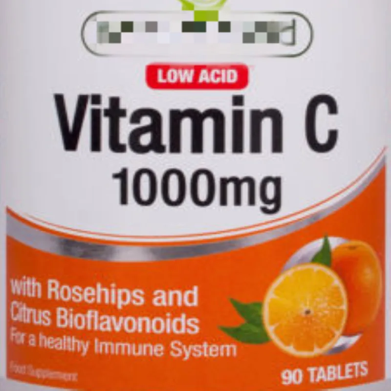 Vitamin C 1000mg (Low Acid) with Rosehips & Citrus Bioflavonoids 90 Vegan tabs.
Vitamin C 1000mg (Low Acid) with Rosehips & Citrus Bioflavonoids 90 Vegan tabs.