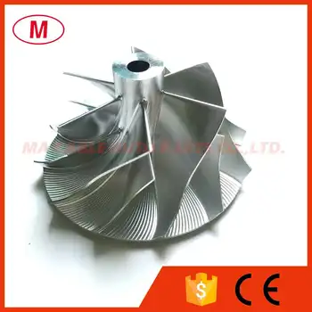 RHF5 41.80/54.00mm 6+6 blades Reverse High Performance Turbo Billet compressor wheel/Aluminum 2618/Turbocharger Milling wheel
RHF5 41.80/54.00mm 6+6 blades Reverse High Performance Turbo Billet compressor wheel/Aluminum 2618/Turbocharger Milling wheel