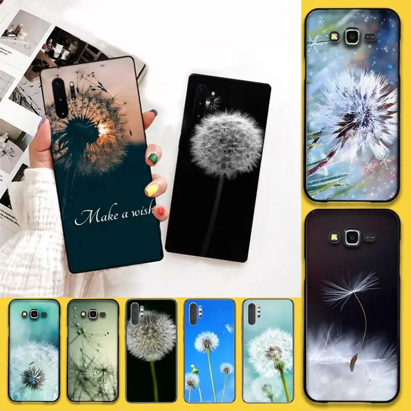 Красивый чехол для телефона с изображением одуванчика Samsung Note 7 8 9 10 Lite Plus Galaxy J7 J8 J6