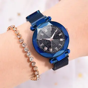 Luxury Women Watches Magnetic Starry Sky Female Clock Quartz Wristwatch Fashion Ladies Wrist Watch reloj mujer relogio feminino
Luxury Women Watches Magnetic Starry Sky Female Clock Quartz Wristwatch Fashion Ladies Wrist Watch reloj mujer relogio feminino