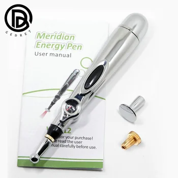 GEDRET Electronic Acupuncture Pen Electric Meridians Laser Therapy Heal Massage Pen Meridian Energy Pen Relief Pain Tools 
GEDRET Electronic Acupuncture Pen Electric Meridians Laser Therapy Heal Massage Pen Meridian Energy Pen Relief Pain Tools