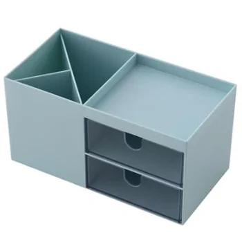 Nordic Style Multifunctional Plastic Pen Holder Desk Organizer Cosmetic Storage Box Desktop Drawer Storage Organizer Sundries, B
Nordic Style Multifunctional Plastic Pen Holder Desk Organizer Cosmetic Storage Box Desktop Drawer Storage Organizer Sundries, B