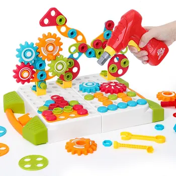 Kids Toolbox Toy Electric Drill Nut Disassembly Match Tool Educational Toys Assembled Blocks Sets Toys For Children Boys Gift
Kids Toolbox Toy Electric Drill Nut Disassembly Match Tool Educational Toys Assembled Blocks Sets Toys For Children Boys Gift