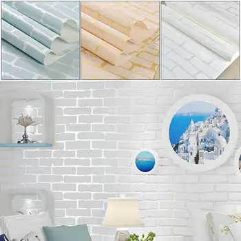 10M Non-Woven Fabric Brick Pattern Embossed Wall Papers Creative Wallpaper 3D Mural Art Wall Stickers Background Dining Table
10M Non-Woven Fabric Brick Pattern Embossed Wall Papers Creative Wallpaper 3D Mural Art Wall Stickers Background Dining Table