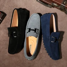 Classic Set of Feet Men Peas Shoes Walking Loafers Breathable Comfortable Mens Moccasins Shoes Nubuck Leather Shoes N0-29
Classic Set of Feet Men Peas Shoes Walking Loafers Breathable Comfortable Mens Moccasins Shoes Nubuck Leather Shoes N0-29