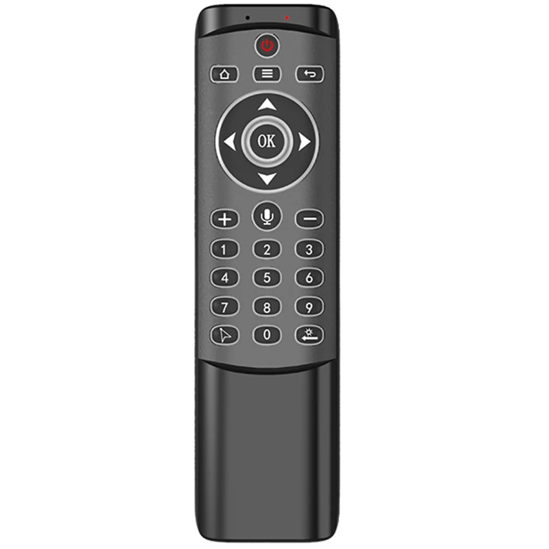 MT1 Backlit Gyro Wireless Fly 2.4G Smart Voice Remote Control for X96 Mini H96 MAX X2 CUBE Android TV Box Vs G20S G30 | Электроника