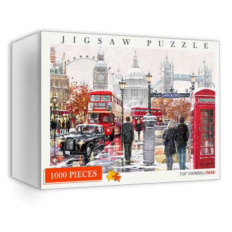 Landscape Jigsaw Puzzles Art Painting 1000 Pieces Wooden Puzzles for Adults Paris London Venice Beautiful Scenery Pattern Puzzle
Landscape Jigsaw Puzzles Art Painting 1000 Pieces Wooden Puzzles for Adults Paris London Venice Beautiful Scenery Pattern Puzzle