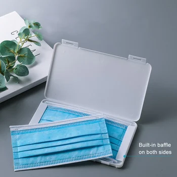 Face Mask Storage Box Portable Stationery Case Dustproof Black White Snap Type Container For Outdoor
Face Mask Storage Box Portable Stationery Case Dustproof Black White Snap Type Container For Outdoor