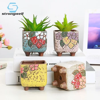 Strongwell Home Garden Decoration Flower Pots Idyllic Fresh Fruit Pattern Succulent Planter Desktop Decoration Miniature Model
Strongwell Home Garden Decoration Flower Pots Idyllic Fresh Fruit Pattern Succulent Planter Desktop Decoration Miniature Model