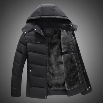 New Men Jacket Coats Thicken Fur Fleece Warm Winter Windproof Jackets Casual Mens Down Parka Hooded Outwear Jacket
New Men Jacket Coats Thicken Fur Fleece Warm Winter Windproof Jackets Casual Mens Down Parka Hooded Outwear Jacket