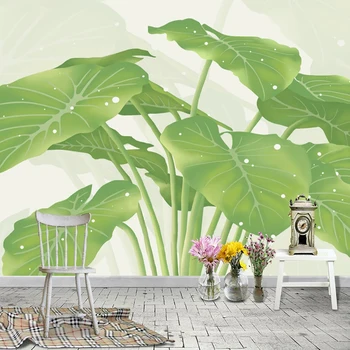 Custom Any Size Mural Wallpaper 3D Green Banana Leaf Drops Wall Painting Living Room TV Sofa Bedroom Background Wall PVC Sticker
Custom Any Size Mural Wallpaper 3D Green Banana Leaf Drops Wall Painting Living Room TV Sofa Bedroom Background Wall PVC Sticker