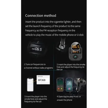 Dual USB Car Phone Charger with FM Transmitter Wireless Bluetooth Radio Adapter
Dual USB Car Phone Charger with FM Transmitter Wireless Bluetooth Radio Adapter
