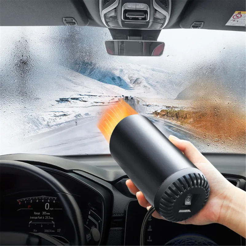 12V Car Heater Vehicle Heating Cooling Fan Portable Defrosting and Defogging Small Electrical Appliance Fun with Suction Holder
12V Car Heater Vehicle Heating Cooling Fan Portable Defrosting and Defogging Small Electrical Appliance Fun with Suction Holder