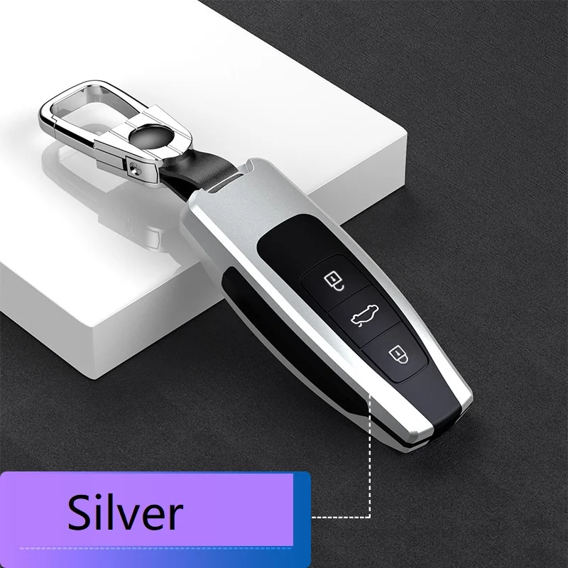Aluminium Alloy+Silicone Car Remote Smart Key Case Fob Cover For Audi A6 C8 A7 A8 Q5 2018 2019
Aluminium Alloy+Silicone Car Remote Smart Key Case Fob Cover For Audi A6 C8 A7 A8 Q5 2018 2019