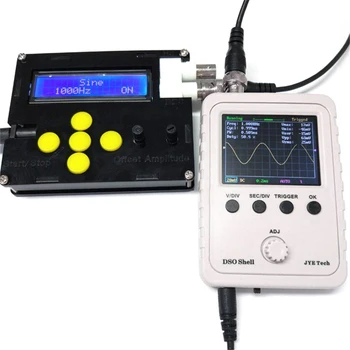 DSO150 Fully Assembled DIY Digital Oscilloscope Kit with Housing Case With Probe 9V 1A Power Adapter
DSO150 Fully Assembled DIY Digital Oscilloscope Kit with Housing Case With Probe 9V 1A Power Adapter