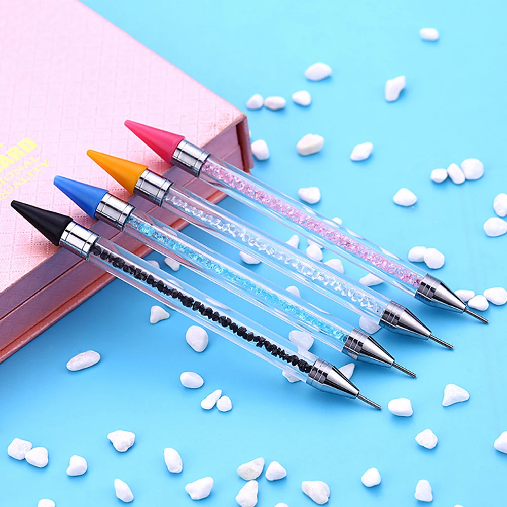 1PCs Double Head Nail Pen Crystal Beads Handle Rhinestone Earrings Pick Crayon Manicure Nail Tool DIY Diamond Painting Tools
1PCs Double Head Nail Pen Crystal Beads Handle Rhinestone Earrings Pick Crayon Manicure Nail Tool DIY Diamond Painting Tools