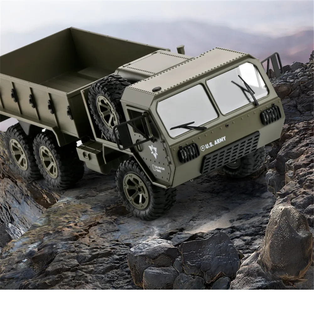 RC Trucks Remote Control Toys Six-drive Military Card Metal DIY Modified Model Car 2.4G ABS/Alloy Army Auto Toy For Kid Children
RC Trucks Remote Control Toys Six-drive Military Card Metal DIY Modified Model Car 2.4G ABS/Alloy Army Auto Toy For Kid Children