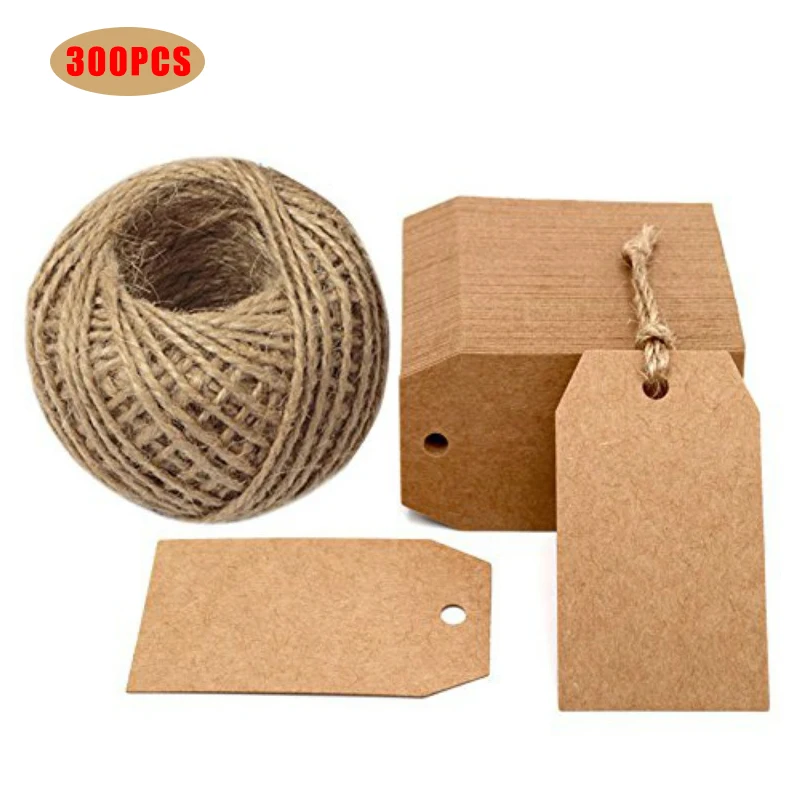 Home Wedding Decoration Craft Kraft Paper Blank Tags Gift Personality Labels DIY Christmas Decorations Jute Halloween Bookmark
Home Wedding Decoration Craft Kraft Paper Blank Tags Gift Personality Labels DIY Christmas Decorations Jute Halloween Bookmark