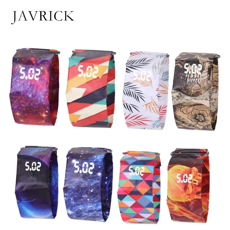 5Pcs Creative Paper Watch LED Waterproof Clock Tyvek Paper Strap Digital Watches Men Women Personality Decoration Birthday Gift
5Pcs Creative Paper Watch LED Waterproof Clock Tyvek Paper Strap Digital Watches Men Women Personality Decoration Birthday Gift