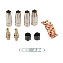 19Pcs Nozzle Contact Tips Holder for Mig Welder Torch Contact Semi-Automatic Welding Tool Accessory for 15AK MIG Welding Torch
19Pcs Nozzle Contact Tips Holder for Mig Welder Torch Contact Semi-Automatic Welding Tool Accessory for 15AK MIG Welding Torch