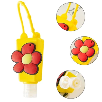 6Pcs 30ml Kids Hand Sanitizer Refillable Empty Bottle with Cartoon Floral Rainbow Silicone Holder Keychain Carrier Portable Liqu
6Pcs 30ml Kids Hand Sanitizer Refillable Empty Bottle with Cartoon Floral Rainbow Silicone Holder Keychain Carrier Portable Liqu