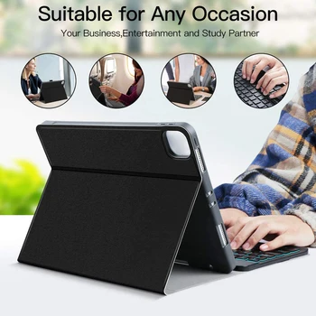Bluetooth Keyboard Set Scratchproof Ultra Thin Protective Cover Laptop Accessory Detachable USB Interface For IPad Pro11 2020
Bluetooth Keyboard Set Scratchproof Ultra Thin Protective Cover Laptop Accessory Detachable USB Interface For IPad Pro11 2020