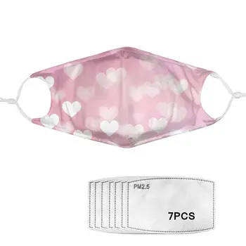 Heart shaped7Pcs PM2.5 Filter Gas Masks Insert adult Anti-dust Masks Washable Mask Reusable Face Mask Non-disposable Moth Mask
Heart shaped7Pcs PM2.5 Filter Gas Masks Insert adult Anti-dust Masks Washable Mask Reusable Face Mask Non-disposable Moth Mask