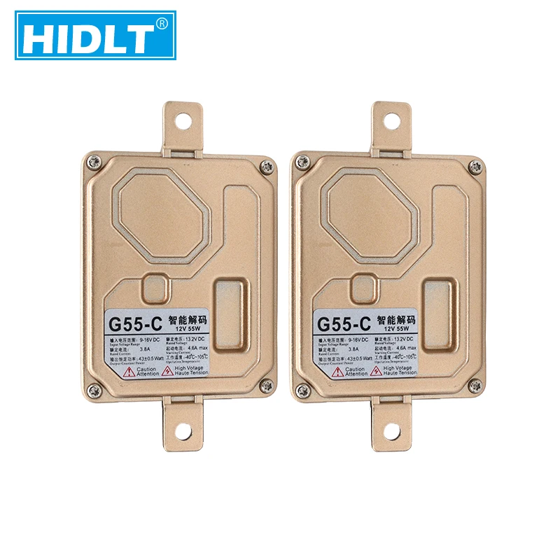HIDLT EMC Canbus Xenon Ballast AC 55W Error Free HID Decoder Ballast For H1 H7 H11 D2H Auto Headlamp Bulb Car Accessory Light Kit (1)