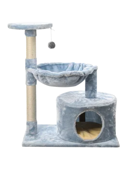 Sisal Cat Climbing Frame Solid Wood Small Cat Litter Tree Integrated Wear-resistant Grab Board Jump Platform Grab Column Shelf
Sisal Cat Climbing Frame Solid Wood Small Cat Litter Tree Integrated Wear-resistant Grab Board Jump Platform Grab Column Shelf