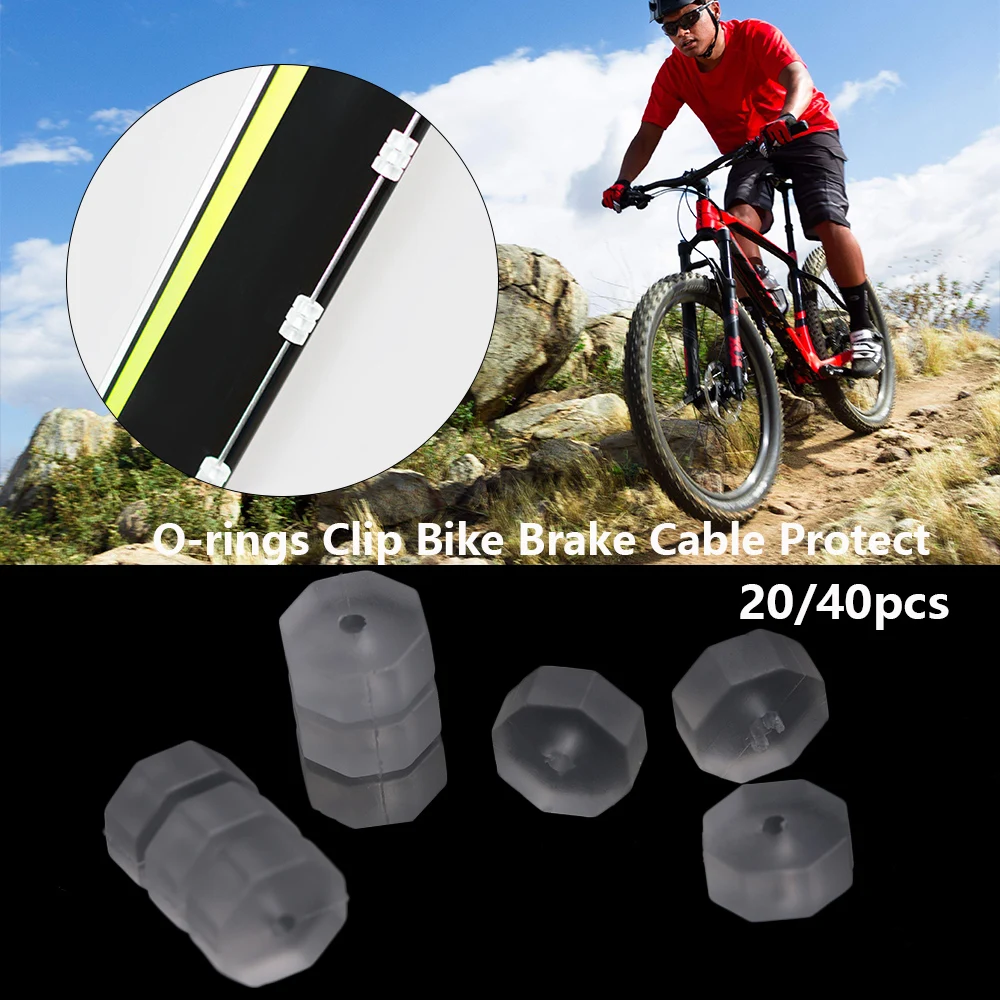 20/40PCs Bike Brake Silicone Ring Transparent Bicycle Brake Line Cover Avoid Friction Octagonal O-ring Bike Print Protector
20/40PCs Bike Brake Silicone Ring Transparent Bicycle Brake Line Cover Avoid Friction Octagonal O-ring Bike Print Protector