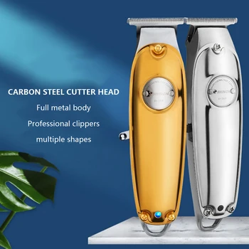 

Professional Electric Hair Clippers SH-1968 USB Men Cordless Trimmer Oil Head Carving Bald Beard Trimming Haircut Machine