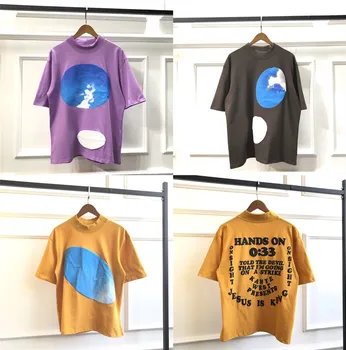 3D Foam Printing Kanye west CPFM Jesus is king T-shirts Women Men high Quality Summer Style Jesus is king Top Tees T shirt
3D Foam Printing Kanye west CPFM Jesus is king T-shirts Women Men high Quality Summer Style Jesus is king Top Tees T shirt