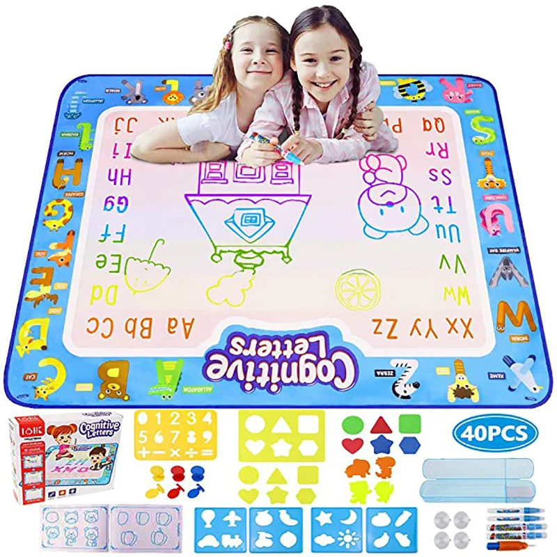 Child Girls Kid Learning Toy Aqua Doodl Magic Water Draw Drawing Mat Painting Set Book Board Educational Toys For Children Kids
Child Girls Kid Learning Toy Aqua Doodl Magic Water Draw Drawing Mat Painting Set Book Board Educational Toys For Children Kids