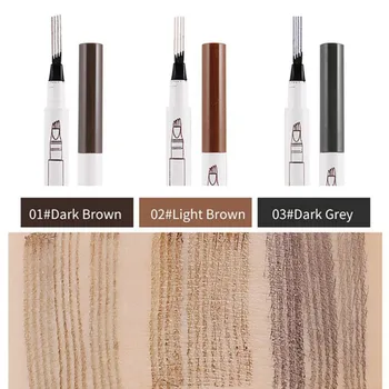 3 Colors Four Tips Eyebrow Pencil Long-lasting Waterproof Natural Brow Liquid Eyebrow Pencil Brow Gel Makeup Make Up Cosmetic d1
3 Colors Four Tips Eyebrow Pencil Long-lasting Waterproof Natural Brow Liquid Eyebrow Pencil Brow Gel Makeup Make Up Cosmetic d1