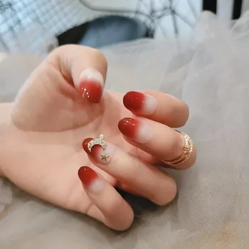 24pcs/box artificial nails with glue oval head short size with moon ornaments Manicure patchpre design acrylic nail tips
24pcs/box artificial nails with glue oval head short size with moon ornaments Manicure patchpre design acrylic nail tips