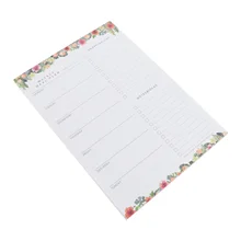 Magnetic Schedule Notebook Writing Book Tearable Time Management Notebook
Magnetic Schedule Notebook Writing Book Tearable Time Management Notebook