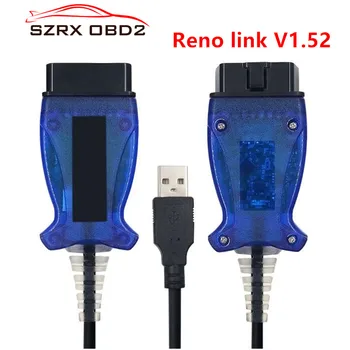 Latest Renollink USB Diagnostic Cable For ECU Programmer Key Programming Airbag Reset Reno Link V1.52 OBDII Programmer
Latest Renollink USB Diagnostic Cable For ECU Programmer Key Programming Airbag Reset Reno Link V1.52 OBDII Programmer