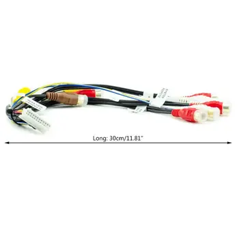 24Pin Plug Car Stereo Radio RCA Output Wire Harness Connector Adaptor Cable for AVIC-F900BT and AVICF90BT Dropship
24Pin Plug Car Stereo Radio RCA Output Wire Harness Connector Adaptor Cable for AVIC-F900BT and AVICF90BT Dropship