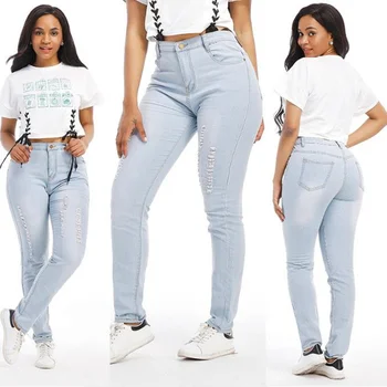 Autumn Winter Women High Waist Streetwear Light Color Denim Pants Skinny Jeans For Women Jeans Trousers Dropshipping 2019
Autumn Winter Women High Waist Streetwear Light Color Denim Pants Skinny Jeans For Women Jeans Trousers Dropshipping 2019