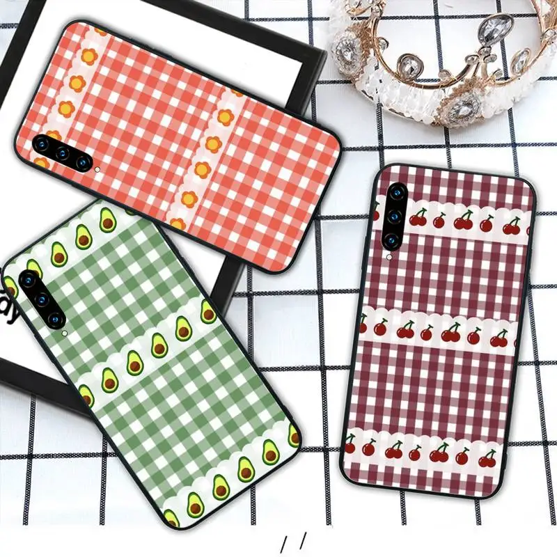 Plaid Checked Checkered Fruit Angel Silicone phone cover case for huawei honor 7A 8s 8x 9X 9 10 20s 20 lite V 30 PRO PLAY funda
Plaid Checked Checkered Fruit Angel Silicone phone cover case for huawei honor 7A 8s 8x 9X 9 10 20s 20 lite V 30 PRO PLAY funda