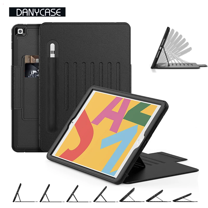 For iPad 2019 10.2 Case iPad 7th Generation Case With Pencil Holder 7 Positions Stand For iPad 7 Smart Cover Magnet Attraction
For iPad 2019 10.2 Case iPad 7th Generation Case With Pencil Holder 7 Positions Stand For iPad 7 Smart Cover Magnet Attraction
