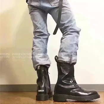 Vallu 2020 tooling military boots handsome lazy Martin boots 10 holes without velvet slimming British boots
Vallu 2020 tooling military boots handsome lazy Martin boots 10 holes without velvet slimming British boots